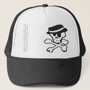 Skully grafiskt lock keps