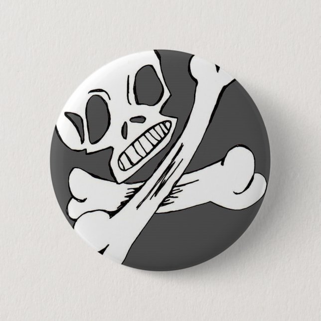 Skully Pin Knapp (Framsida)