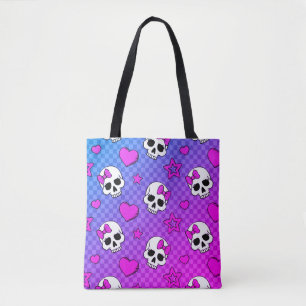 Skully Pop Kawaii Tygkasse
