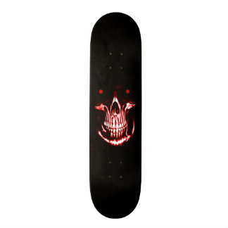 Skully Skull Demon Reducer Mini Skateboard Bräda 18,7 Cm