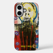 Skully Skull IPhone 16 Fodral
