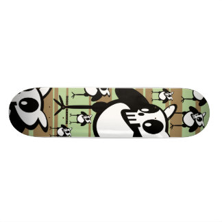 skullycolorboard skateboard bräda 20 cm