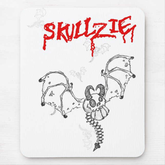Skullzie Mousepad Musmatta (Framsidan)