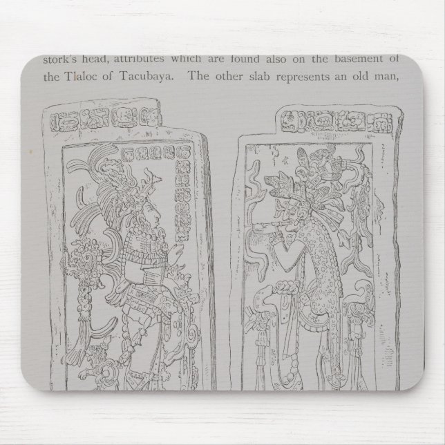 Skulpterade stenar från 'tempelet av musmatta (Framsidan)