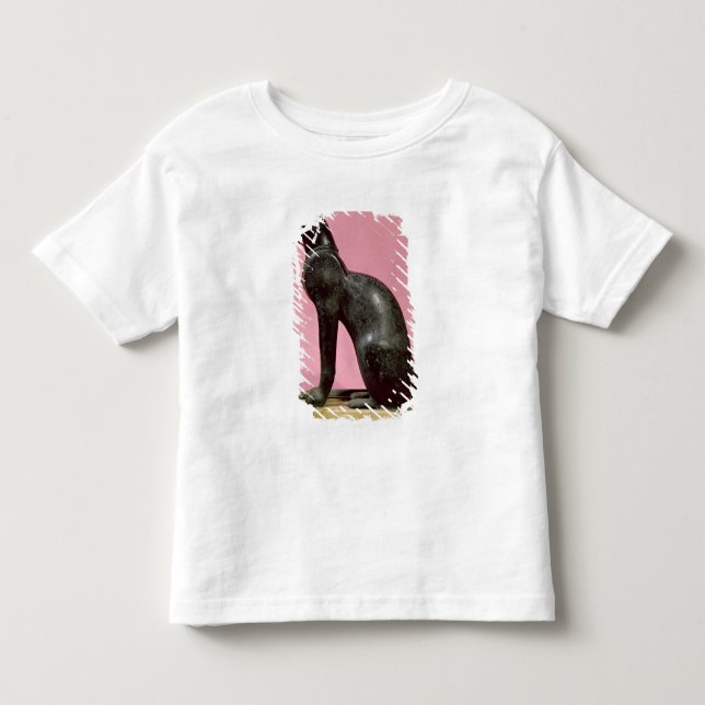 Skulptur av en katt, sen period tee (Framsida)