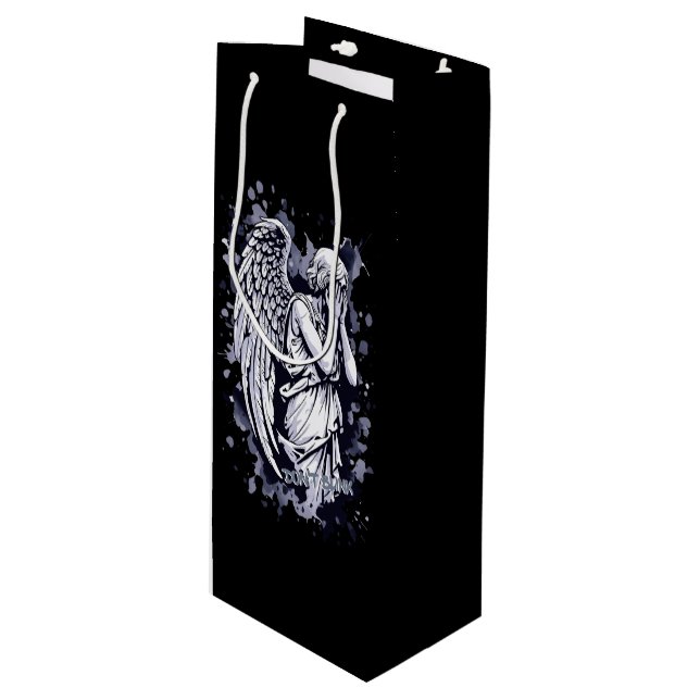 Skulptur av en vipande gel - med Stänk 1 (Framsidan Vinklad)