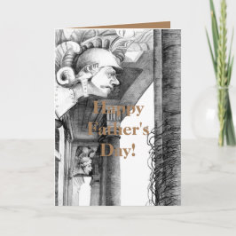 Skulptur av konst av slottspennan kort