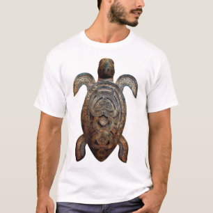 Skulptur av konstnärlig havssköldpadda t shirt