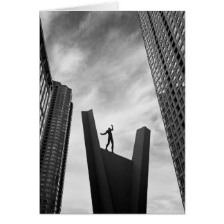 Skulptur-Chicago Hälsningskort