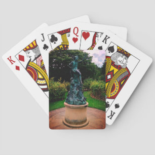 Skulptur i parken casinokort