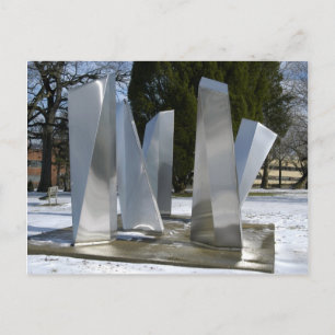 Skulptur i Snö Vykort