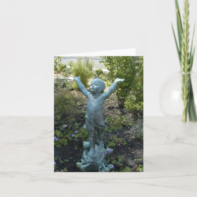 Skulptur på den Phipps drivhuset, Pittsburgh Kort (Framsida)