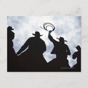 skulptur som välkomnar dig till Dodge City Kansas Vykort