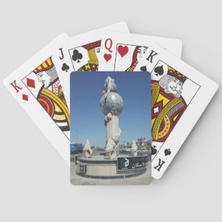 Skulptur till marina invånare casinokort
