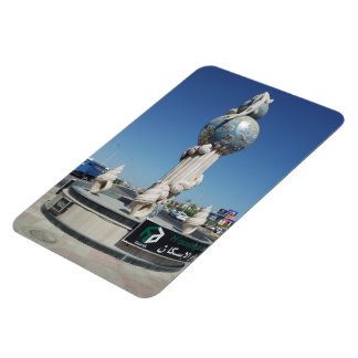 Skulptur till marina invånare magnet