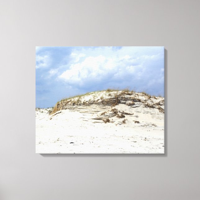 Skulptural sanddyn - Island Beach State Park - NJ Canvastryck (Framsida)