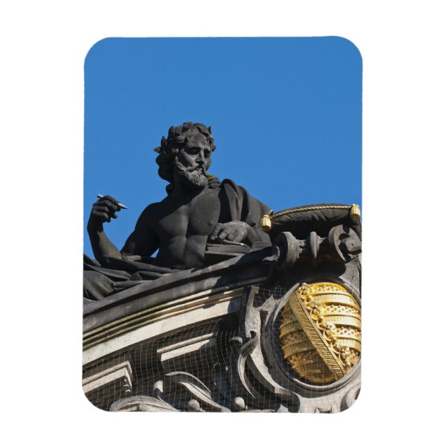 Skulpturer på Royal Art Academy, Dresden Magnet (Vertikal)