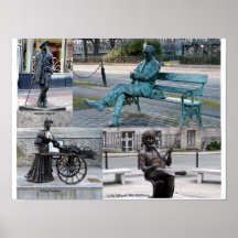 Skulpturer & statyer i Dublin Irland