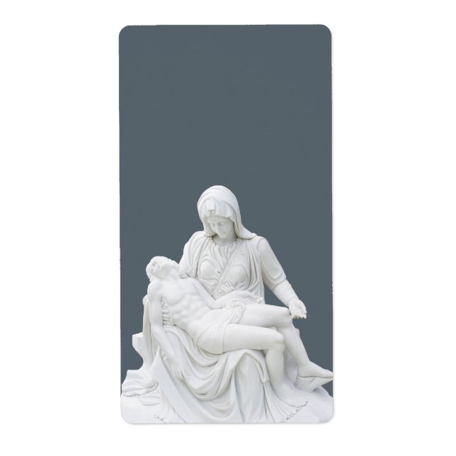 Skulpturerad Pieta Fraktsedel (Framsidan)
