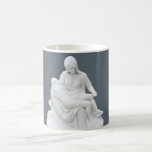 Skulpturerad Pieta Kaffemugg