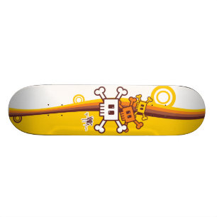 Skulz liga skateboard bräda 19,5 cm