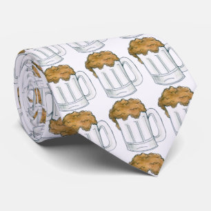 Skum Beer Stein Mugg Muggar St. Patrick's Day Tie Slips