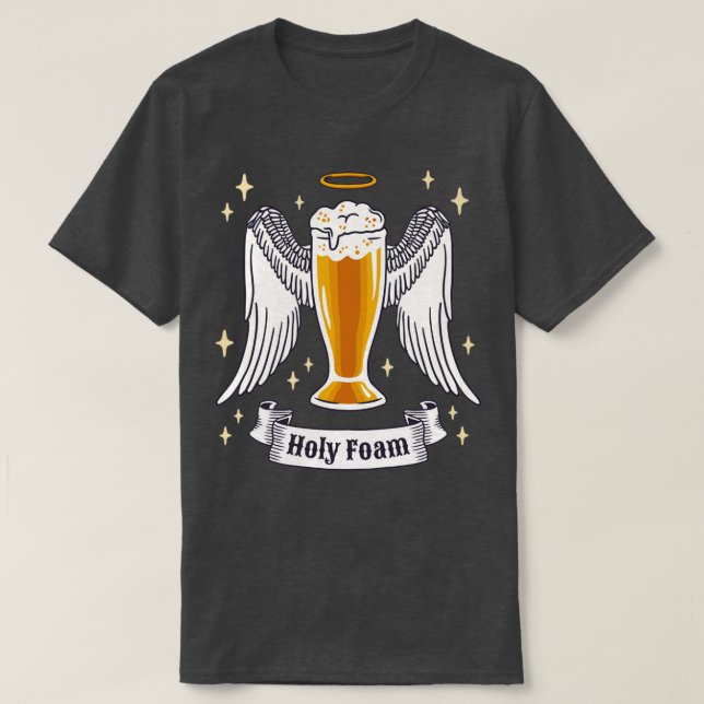 Skum för Heliga av bärgningsskum av Öl Brewwer Bre T Shirt (Design framsida)