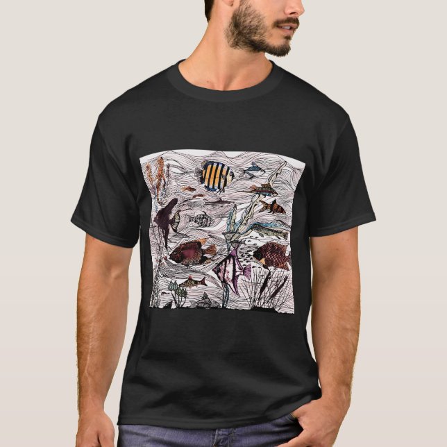 Skum Sushi T Shirt (Framsida)
