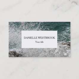 Skumfoto till havs visitkort