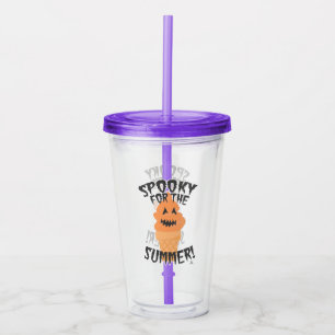 Skumma sommarroliga Summerween kon tecknad film Take Away Mugg