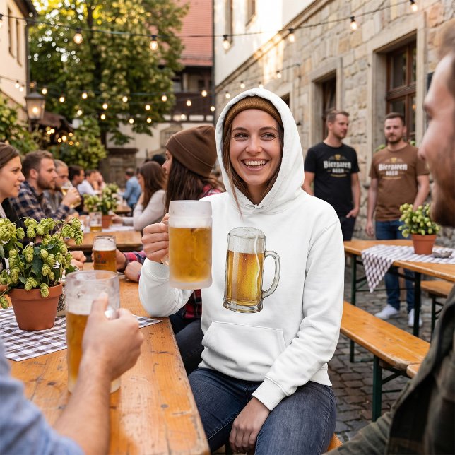 Skummande kall öl mugg dricker t shirt (Skapare uppladdad)