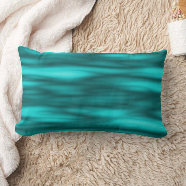 Skummande karibiska havet.... lumbarkudde (Filt)