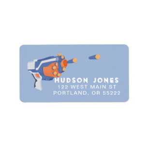 Skumpipipipett anpassad design adressetikett