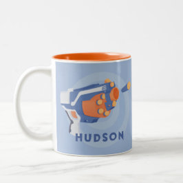 Skumpipipipett anpassad design Två-Tonad mugg