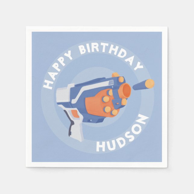 Skumpipipipett party pappersservett (Framsidan)