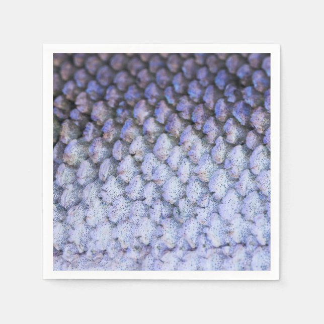 Skumrande lax pappersservett (Framsidan)