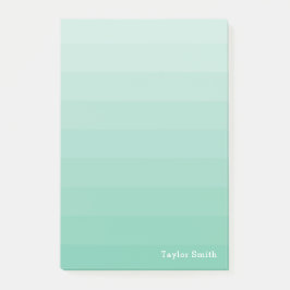 Skumskugga av Grönt Rand Youthful Post-it Block