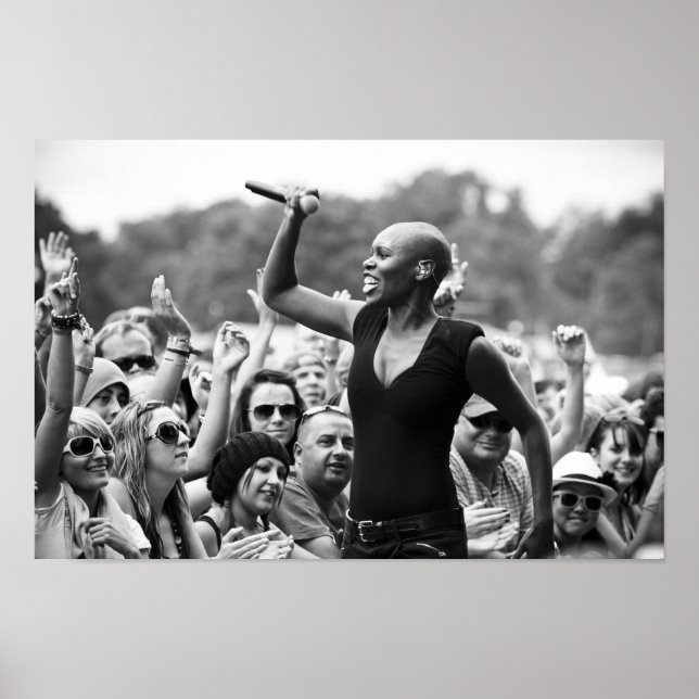 Skunk Anansie vid V Poster (Framsidan)
