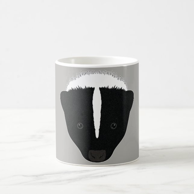 Skunk Ansikte Kaffemugg (Center)