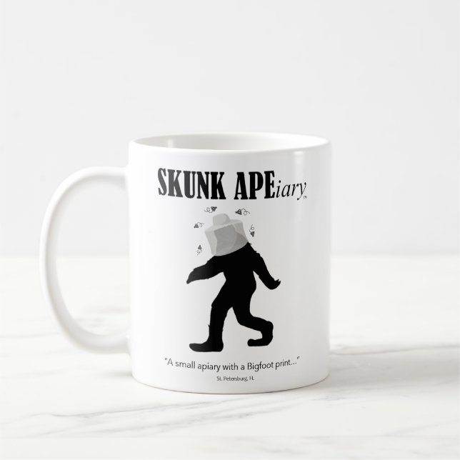 SKUNK APEiary-kaffe mugg (Vänster)