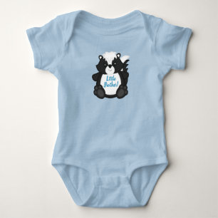 Skunk Baby Shower Blå T Shirt