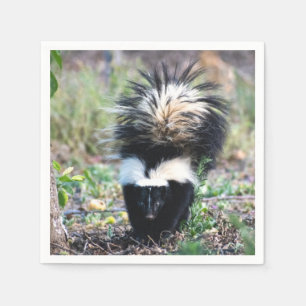 Skunk Black and White Pappersservett