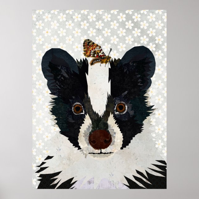 SKUNK & BUTTERFLIST POSTER (Framsidan)