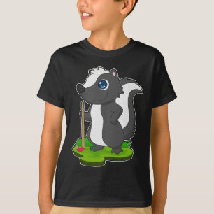 Skunk Fält hockey Hockey stick T Shirt