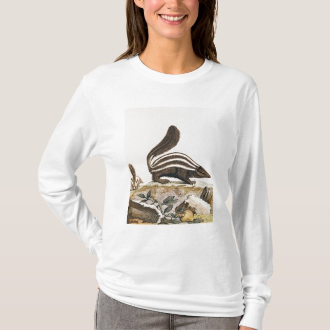Skunk från "Histoire Naturelle" by T Shirt (Framsida)