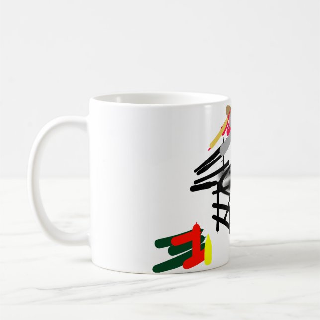 Skunk höst kaffemugg (Vänster)
