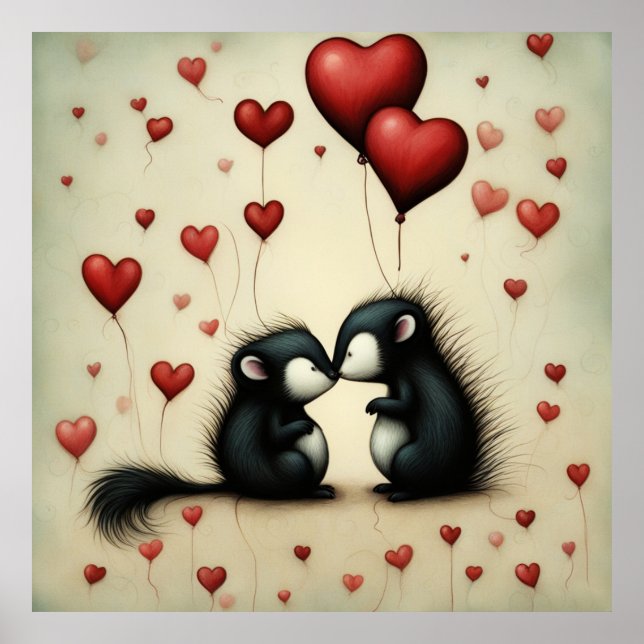 Skunk Kärlek 1 Poster (Framsidan)