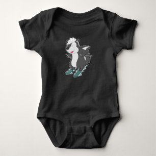 Skunk Skier Ski T Shirt