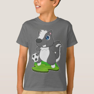 Skunk Soccer-spelare T Shirt