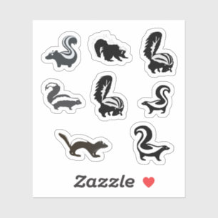 Skunk Stickers Klistermärken